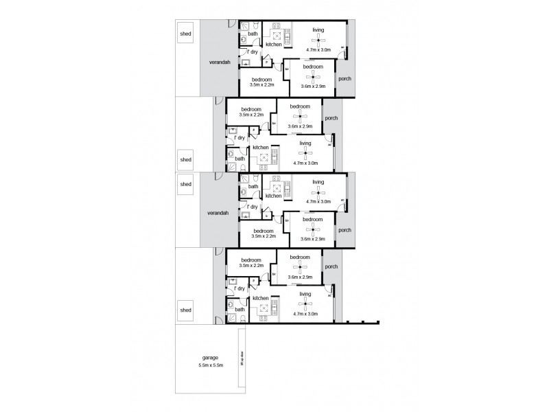 1A Crystal Avenue, St Marys SA 5042 Floorplan