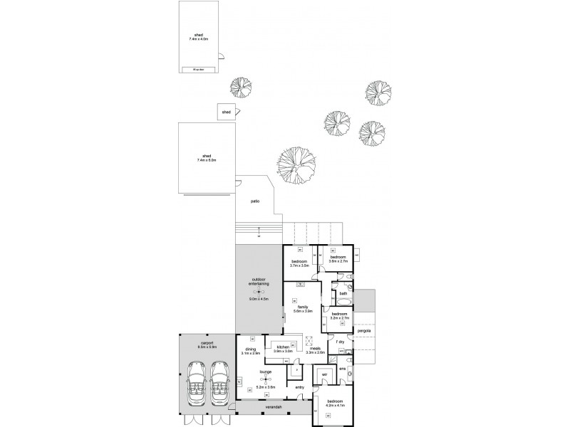 87 Woodside Road, Nairne SA 5252 Floorplan
