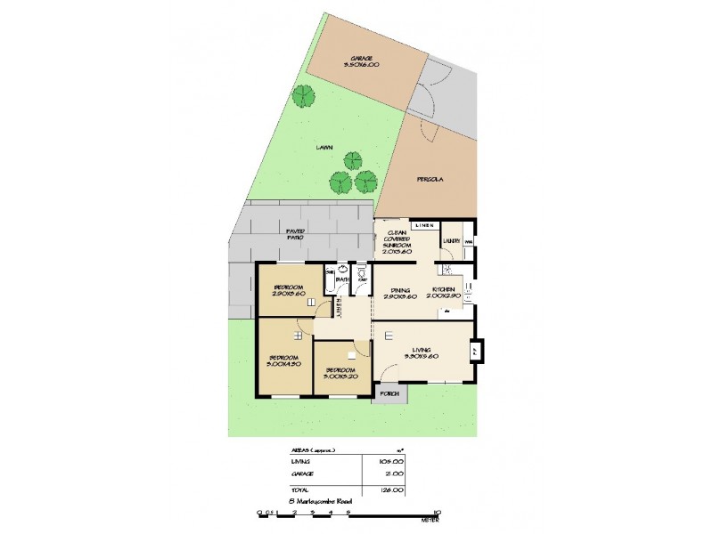 8 Marleycombe Road, Elizabeth Vale SA 5112 Floorplan