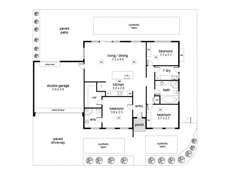 6 Errington Street, North Plympton SA 5037 Floorplan