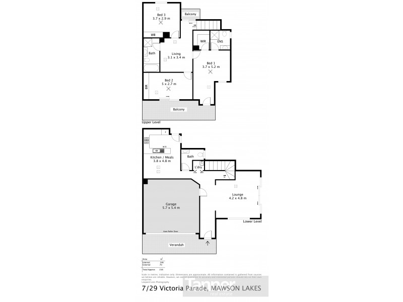7/29-31 Victoria Parade, Mawson Lakes SA 5095 Floorplan