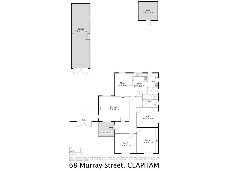68 Murray Street, Clapham SA 5062 Floorplan