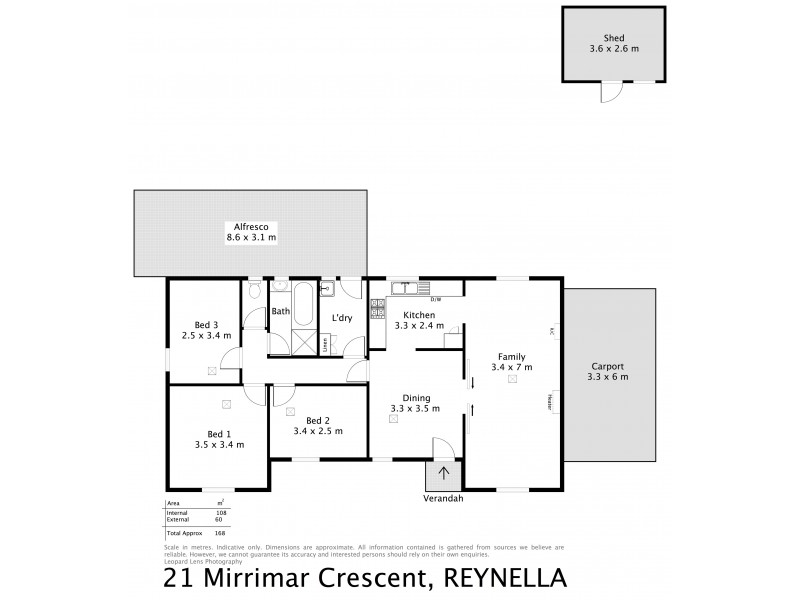 21 Mirrimar Crescent, Reynella SA 5161 Floorplan