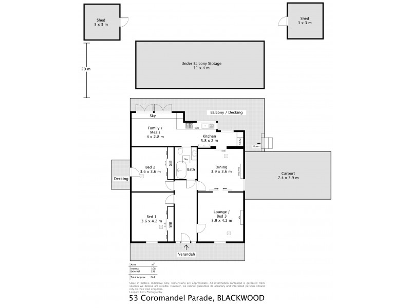 53 Coromandel Parade, Blackwood SA 5051 Floorplan