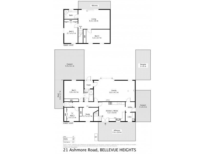 21 Ashmore Road, Bellevue Heights SA 5050 Floorplan