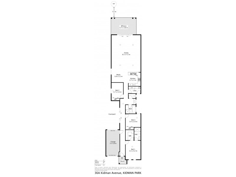 36a Kidman Avenue, Kidman Park SA 5025 Floorplan
