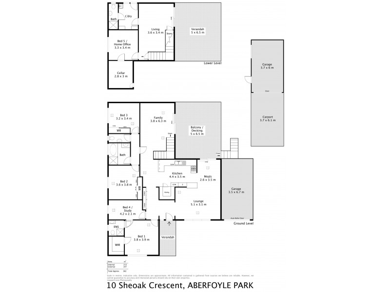 10 Sheoak Crescent, Aberfoyle Park SA 5159 Floorplan