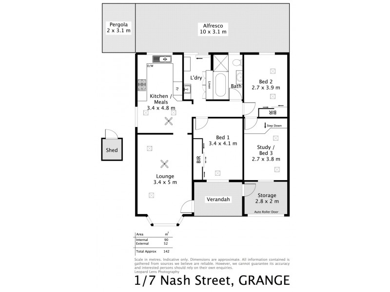 1/7 Nash Street, Grange SA 5022 Floorplan