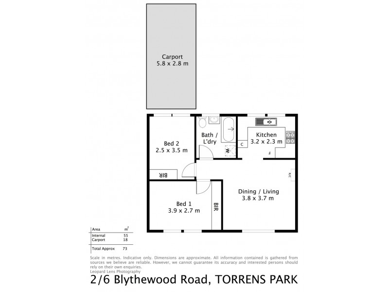 2/6 Blythewood Road, Torrens Park SA 5062 Floorplan