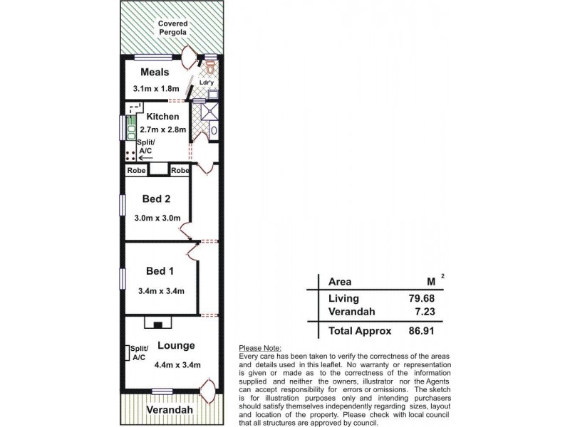 2/4 George Street, Payneham SA 5070 Floorplan