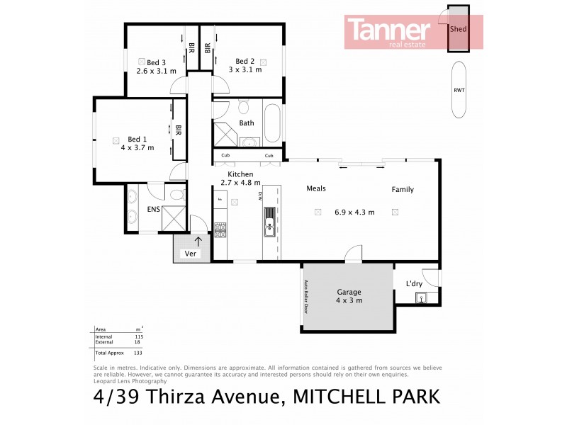 4/39 Thirza Avenue, Mitchell Park SA 5043 Floorplan