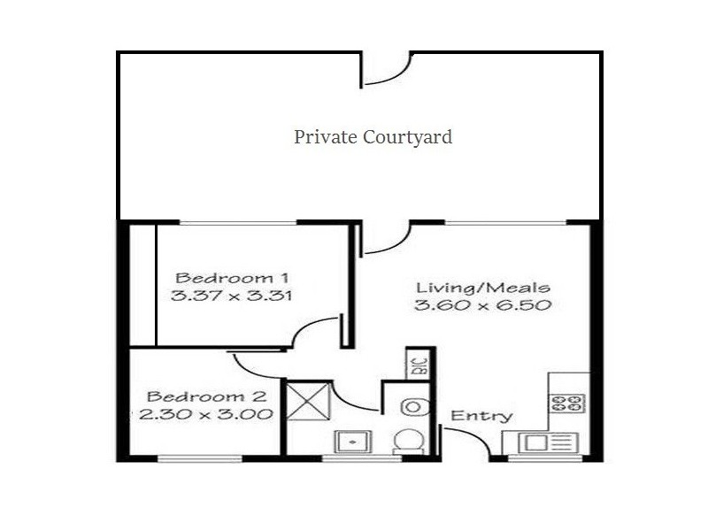 4/74 First Avenue, St Peters SA 5069 Floorplan