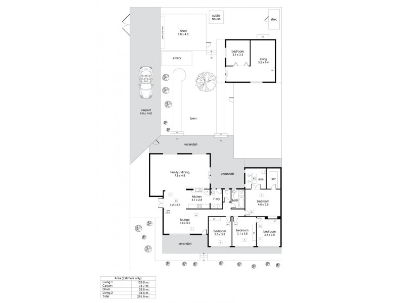 52 Trinity Road, Morphett Vale SA 5162 Floorplan