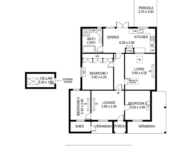 6 Lochness Avenue, Mitcham SA 5062 Floorplan