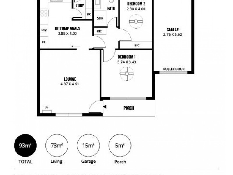 4/61 Dudley Ave, Daw Park SA 5041 Floorplan