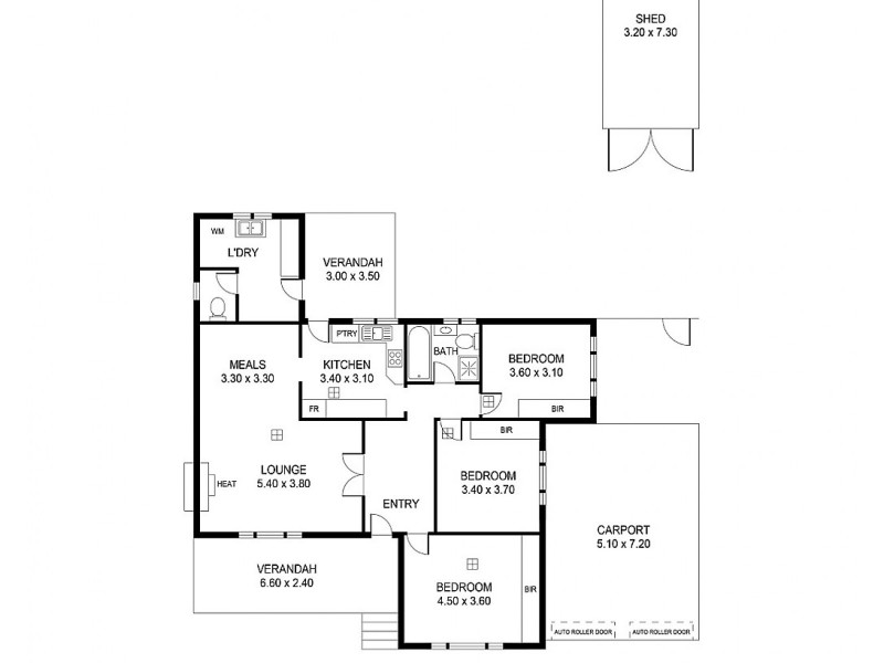 3 Calgary Avenue, Clapham SA 5062 Floorplan