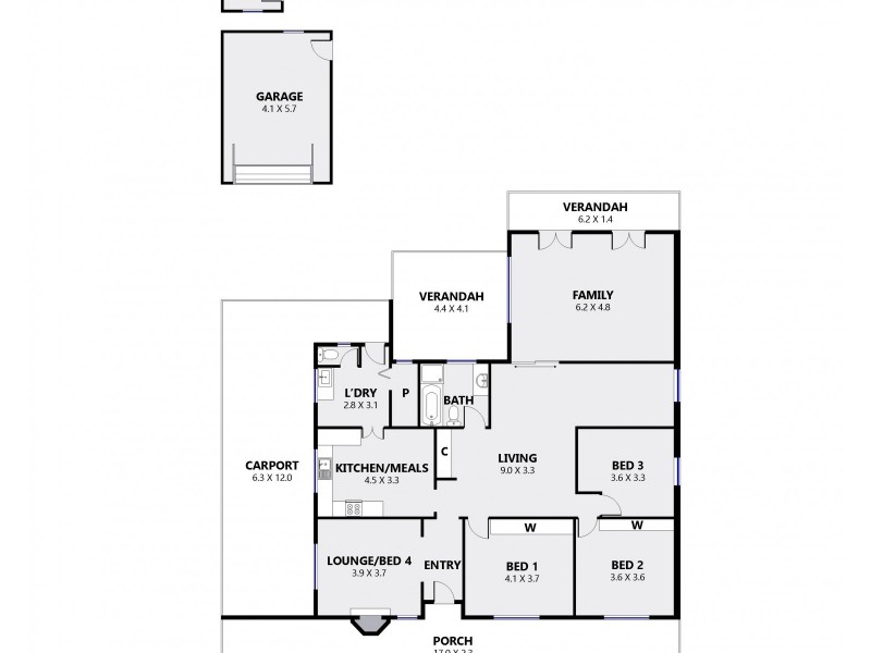 12 Lochness Avenue, Torrens Park SA 5062 Floorplan