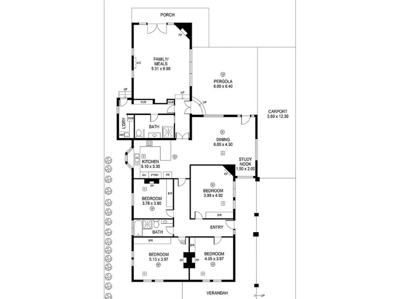 60 Sussex Terrace, Westbourne Park SA 5041 Floorplan