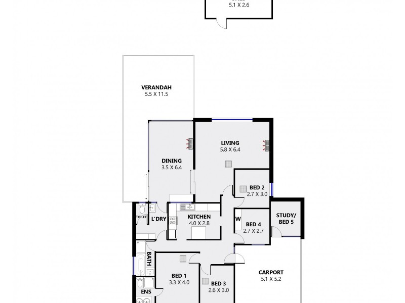 40 Gloucester Avenue, Belair SA 5052 Floorplan