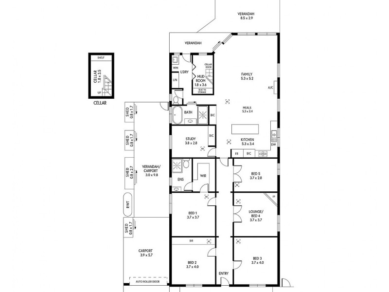 104 West Parkway, Colonel Light Gardens SA 5041 Floorplan