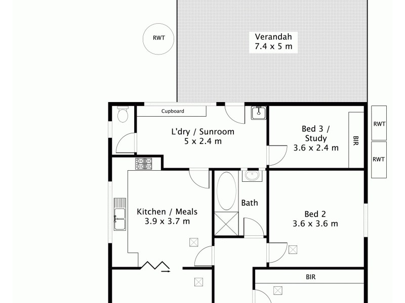 106 Kingston Ave, Melrose Park SA 5039 Floorplan