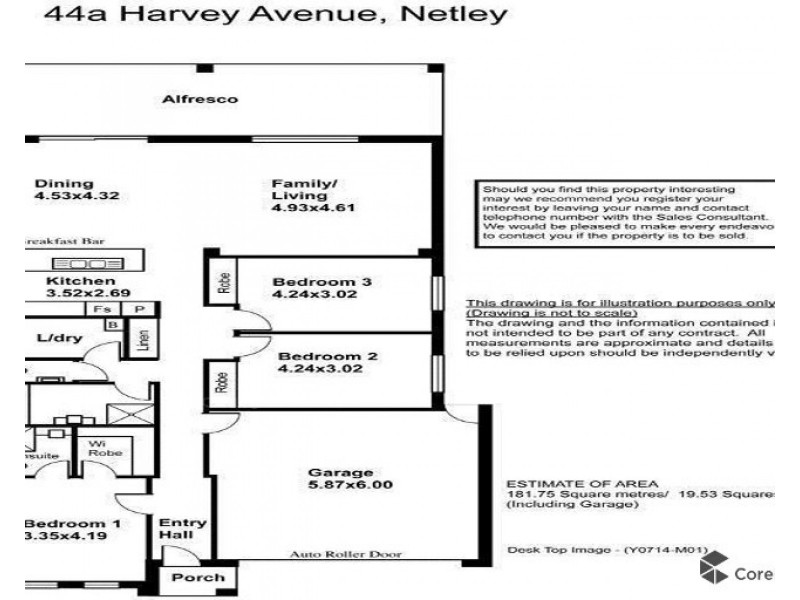 44a Harvey Avenue, Netley SA 5037 Floorplan