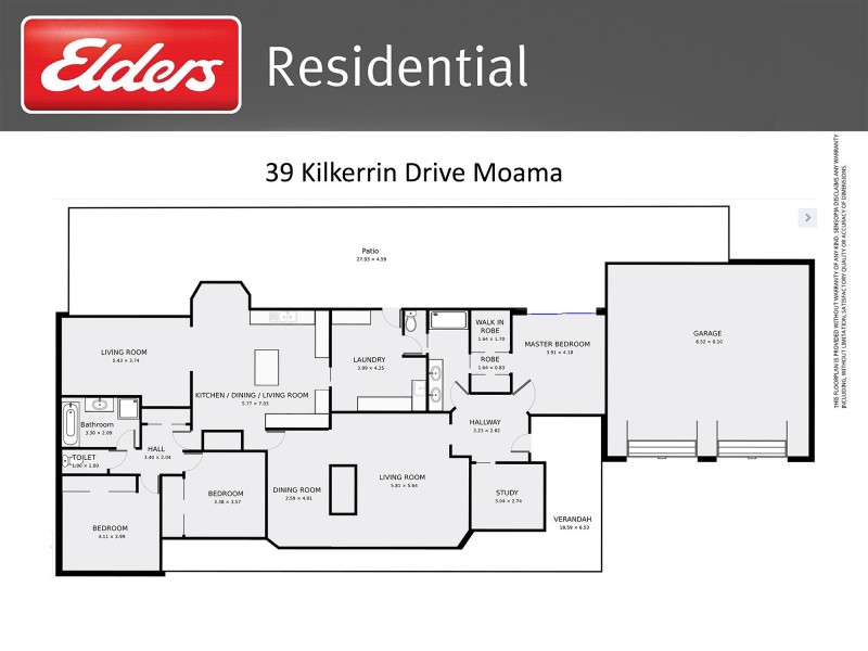39 Kilkerrin Drive, Moama NSW 2731 Floorplan