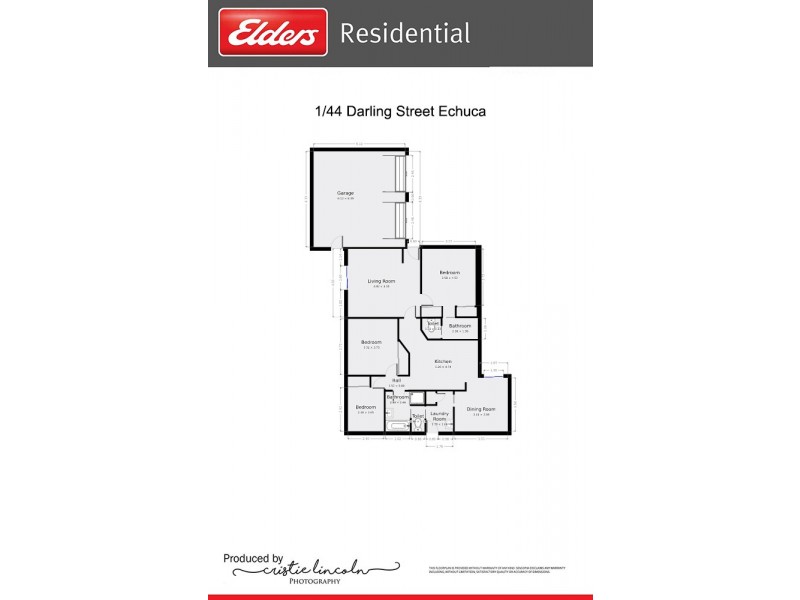 1/44 Darling Street, Echuca VIC 3564 Floorplan