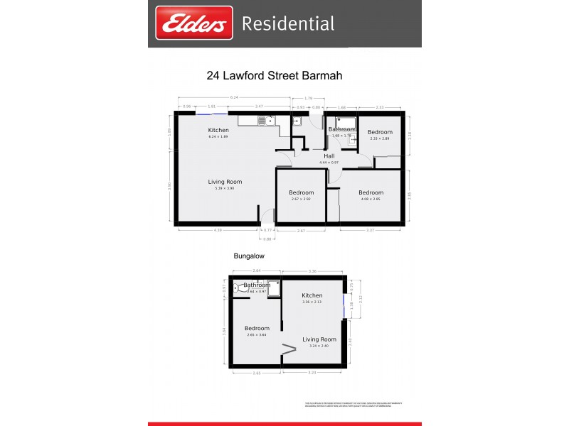 24 Lawford Street, Barmah VIC 3639 Floorplan