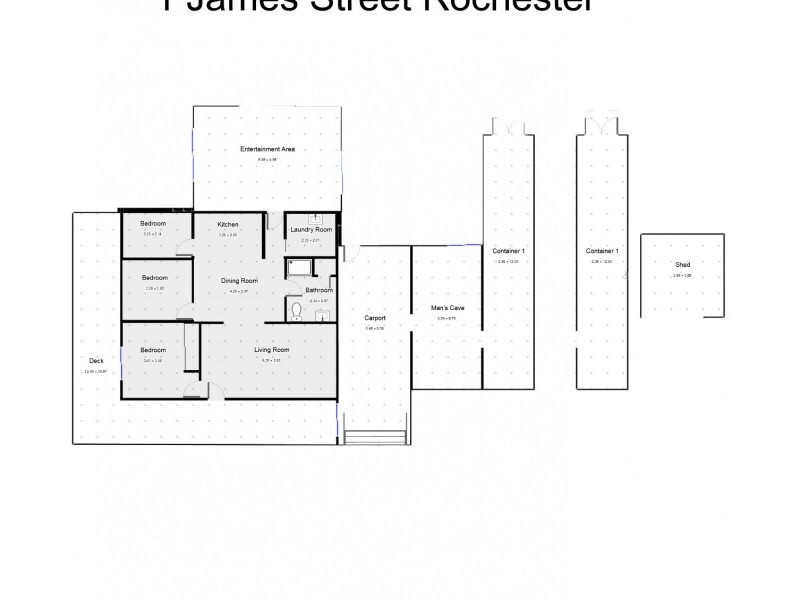 1 James Street, Rochester VIC 3561 Floorplan