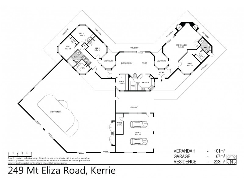 249 Mt Eliza Road, Kerrie VIC 3434 Floorplan