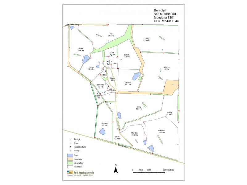 642 Murndal Road, Morgiana via, Hamilton VIC 3300 Floorplan