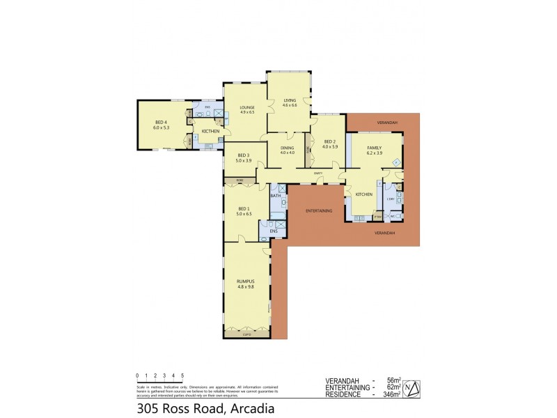 305 and 320 Ross Road, Arcadia VIC 3631 Floorplan