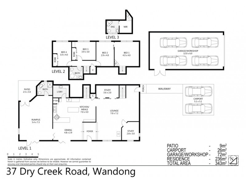 37 Dry Creek Crescent, Wandong VIC 3758 Floorplan