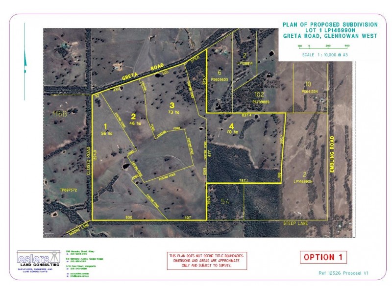 Lot 2 / 500 Greta Road, Glenrowan West VIC 3675