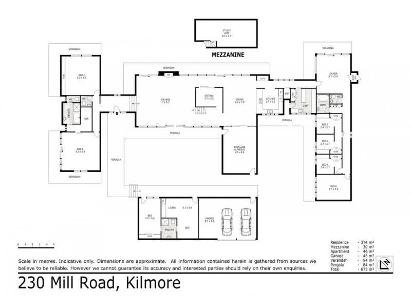 230 MILL ROAD, Kilmore VIC 3764 Floorplan