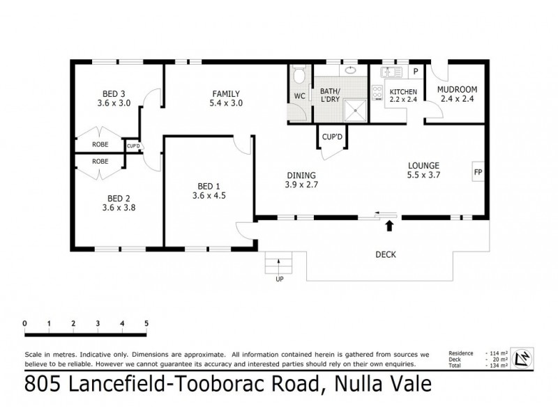 805 Lancefield Tooborac Road, Nulla Vale VIC 3435 Floorplan