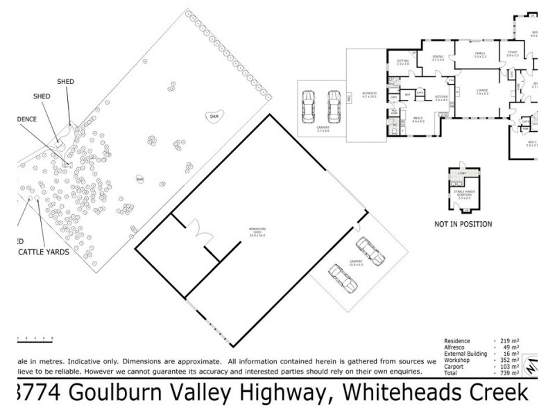 8774 Goulburn Valley Highway, Whiteheads Creek VIC 3660 Floorplan