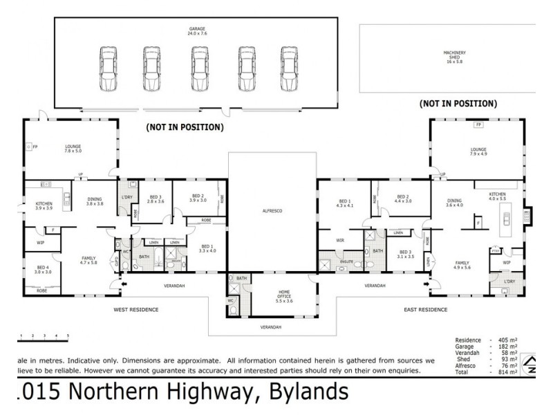 1015 Northern Highway, Bylands VIC 3762 Floorplan