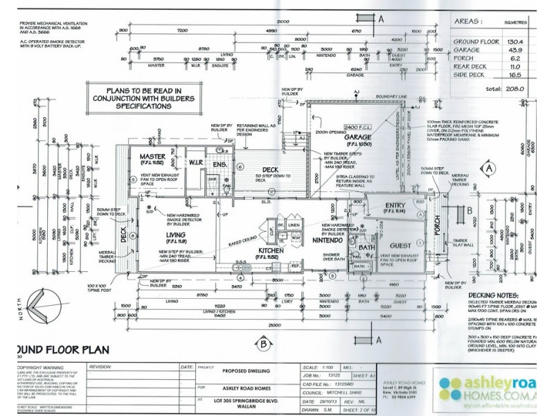 22 Springridge Boulevard, Wallan VIC 3756 Floorplan