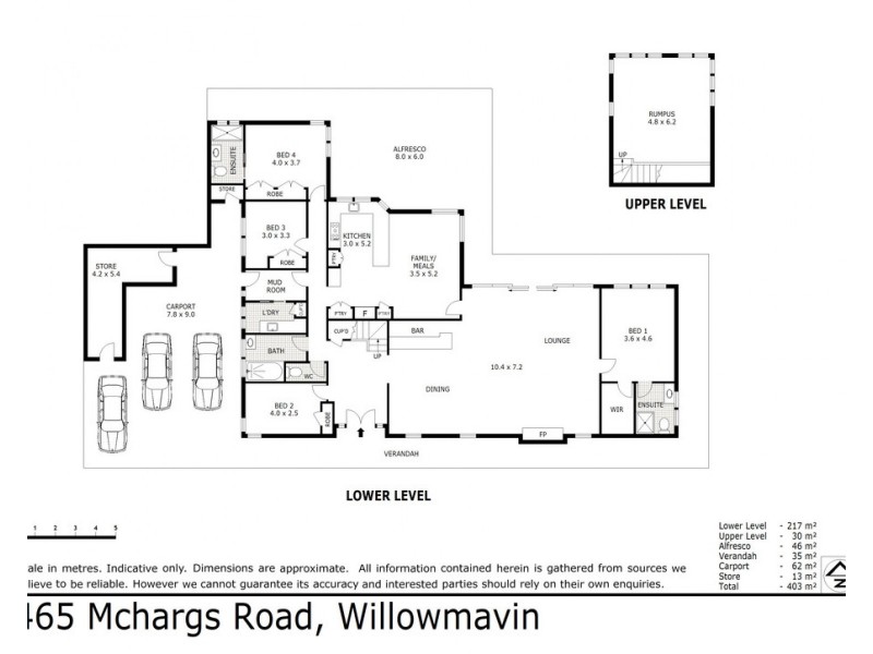 465 McHargs Road, Willowmavin VIC 3764 Floorplan
