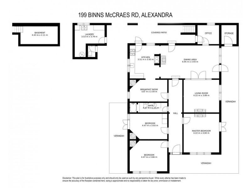 199 Binns – McCraes Road, Alexandra VIC 3714 Floorplan