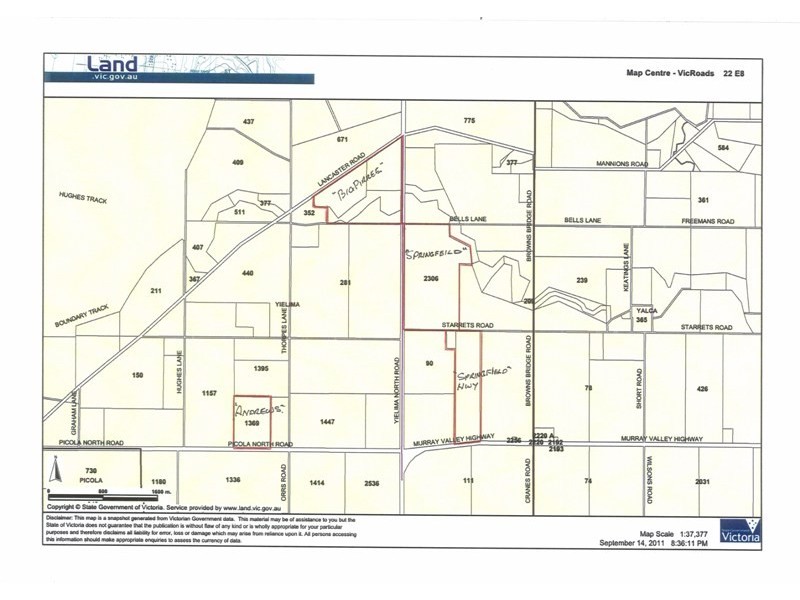 671 Lancaster Rd, Yielima VIC 3638
