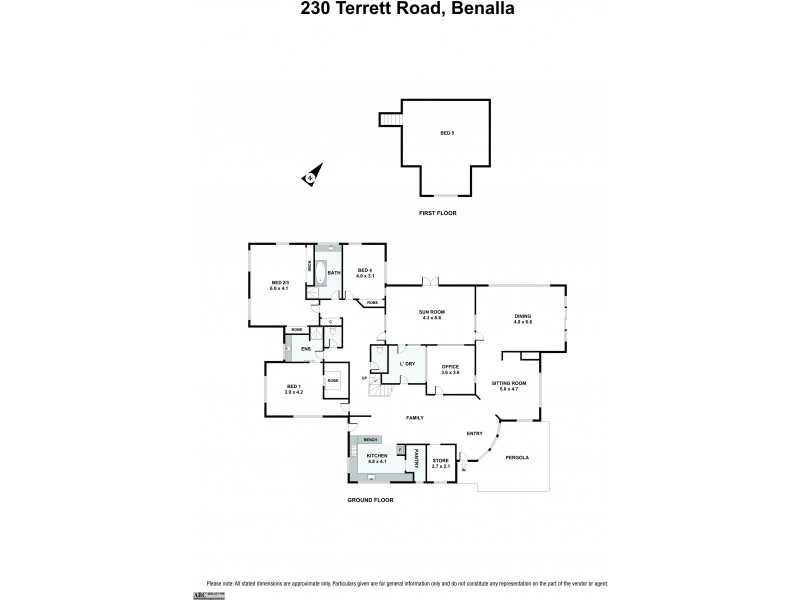 230 Terrett Road, Goomalibee VIC 3673 Floorplan
