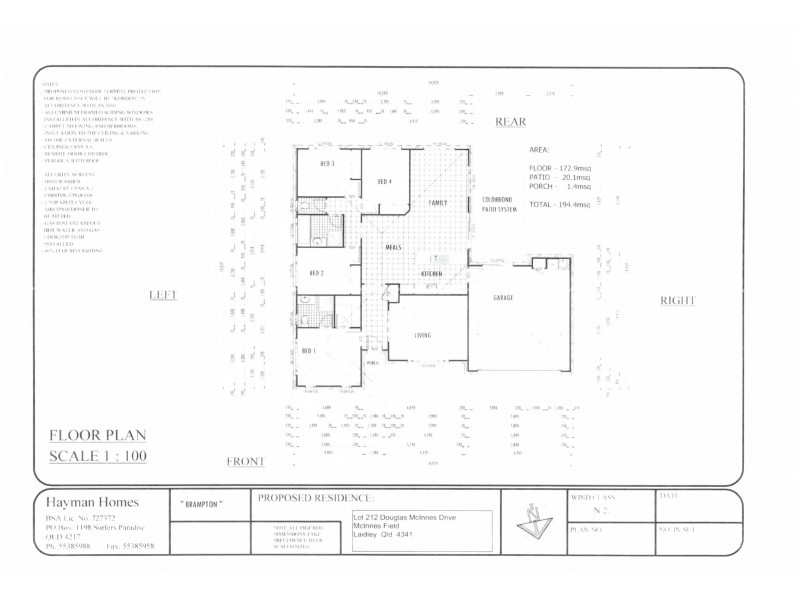 1 Bates Street, Laidley QLD 4341 Floorplan