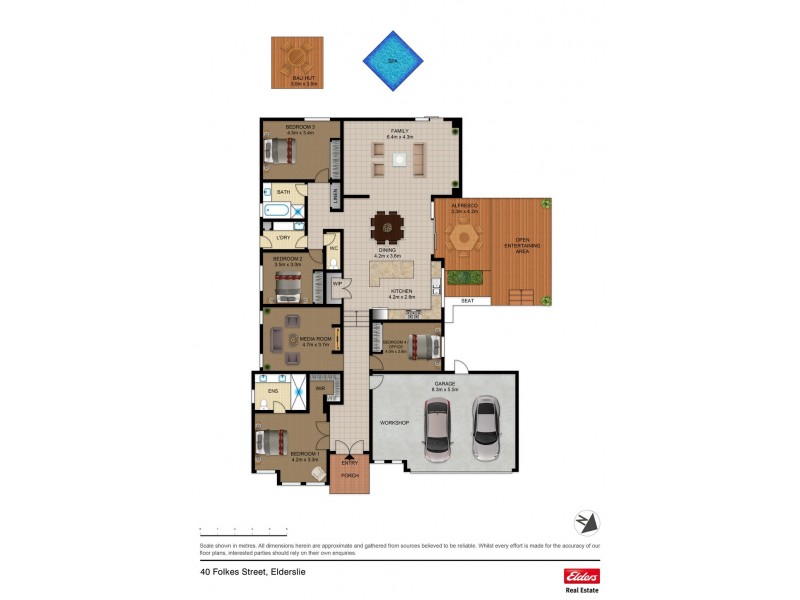 40 FOLKES STREET, Elderslie NSW 2570 Floorplan