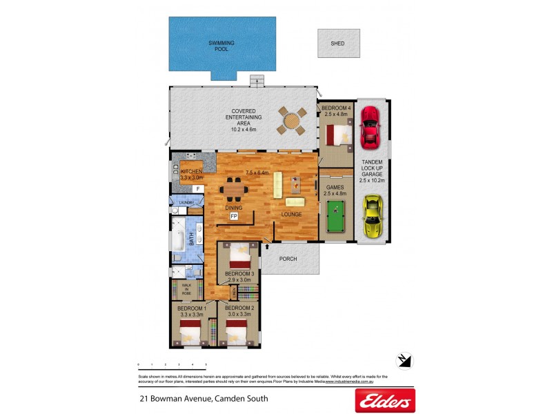 21 BOWMAN AVENUE, Camden South NSW 2570 Floorplan