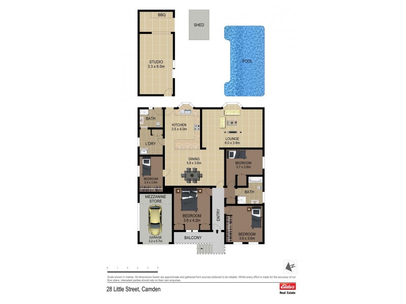 28 LITTLE STREET, Camden NSW 2570 Floorplan