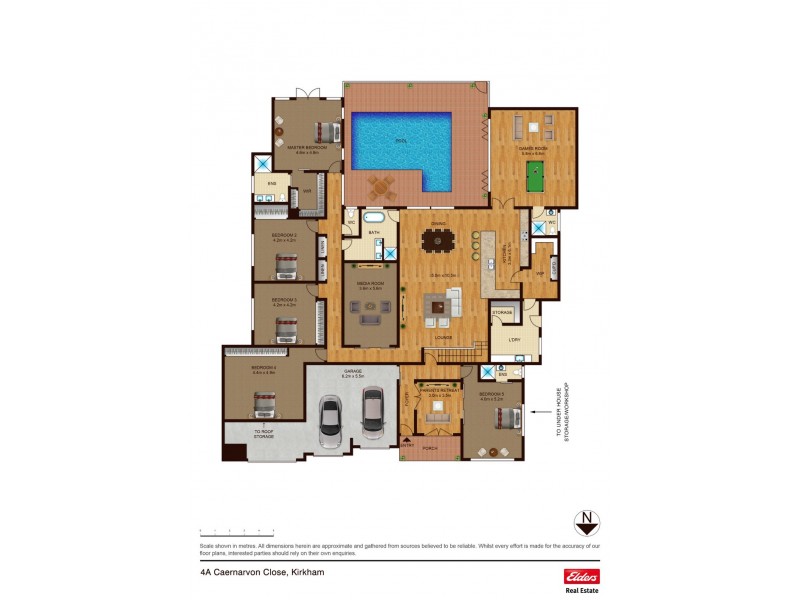 4A CAERNARVON CLOSE, Kirkham NSW 2570 Floorplan