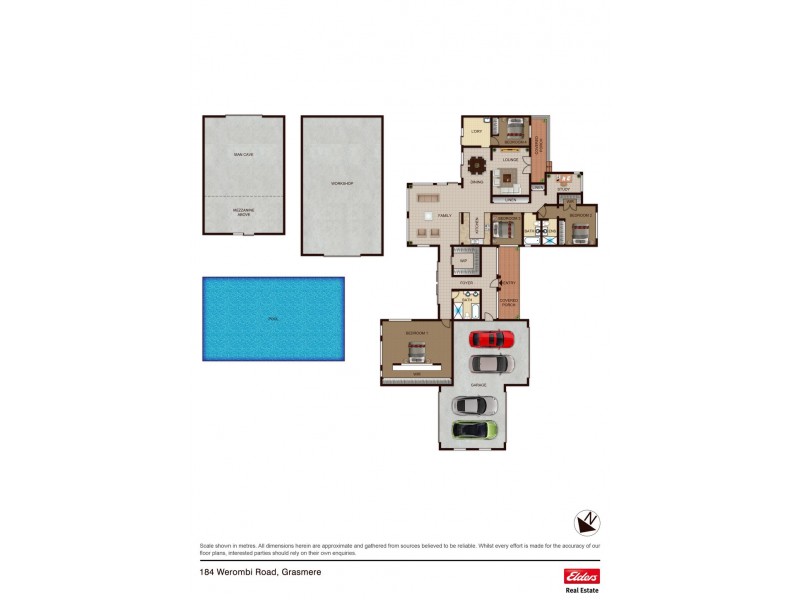 184 Werombi Road, Grasmere NSW 2570 Floorplan